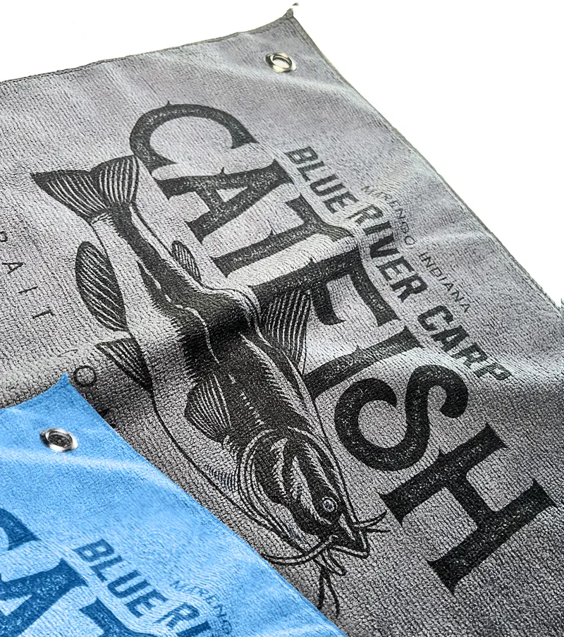 Blue River Carp Microfiber Bait Towels – Quick-Dry & Durable 1