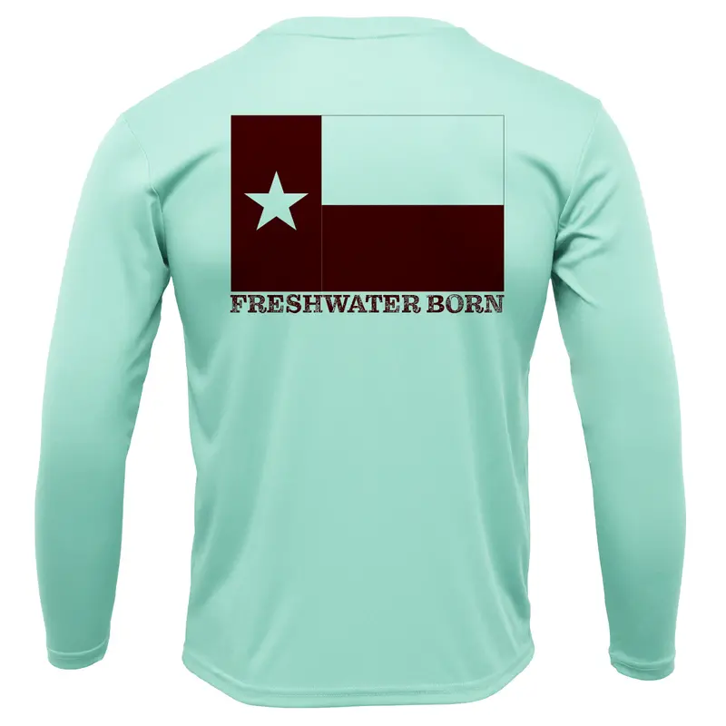 College Station Edition Girls' Upf 50+ Long Sleeve Dry-Fit Sun Shirt 1