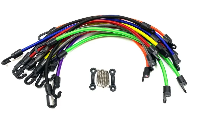 Dd26 Dual Rod Tie-Down Straps For Boat Deck Mounting 1