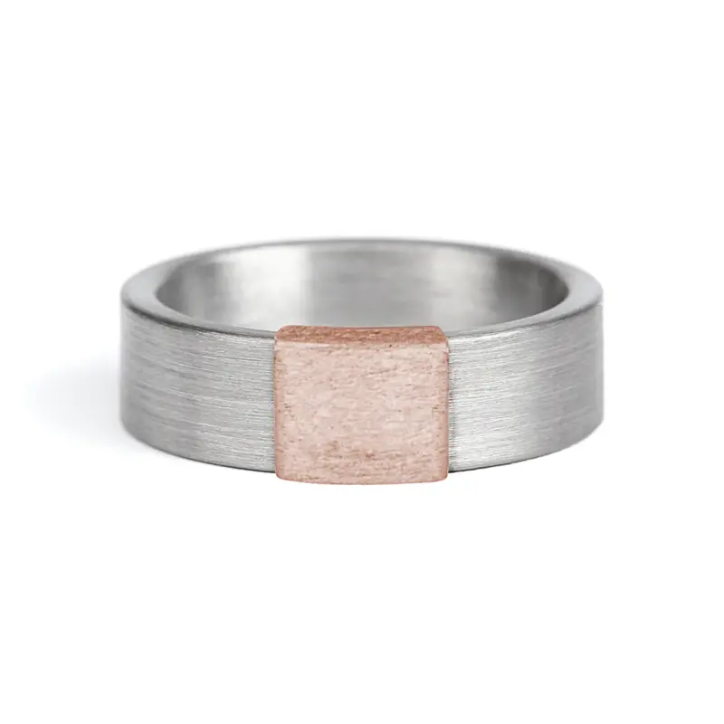 Everyday Outdoors Classic 7Mm 14Kt Rose Gold Barrel Band 1