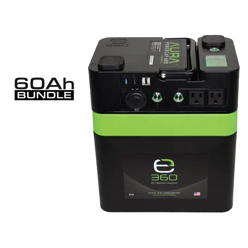 Expion360 Aura Powercap 600W Inverter System With 60Ah Lifepo4 Battery 1