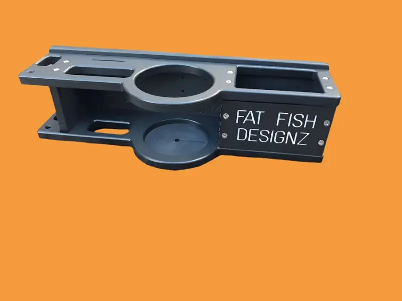 Fat Fish Designz Large Capacity Tool Holder – Heavy-Duty Fishing Equipment Mount 1