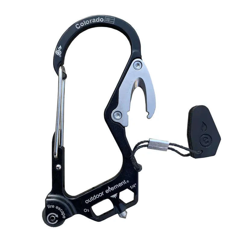 Fire Escape Specialty Edition – Compact Fire-Starting Carabiner 1