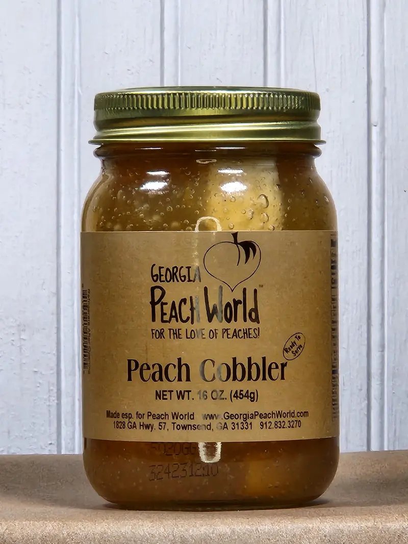 Georgia Peach Peach Cobbler In A Jar – Ready-To-Bake Dessert Mix 1