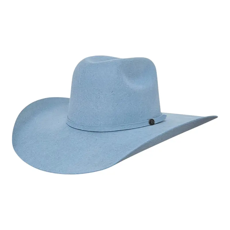 Gone Country American Baby Blue Wool Cowboy Hat 1