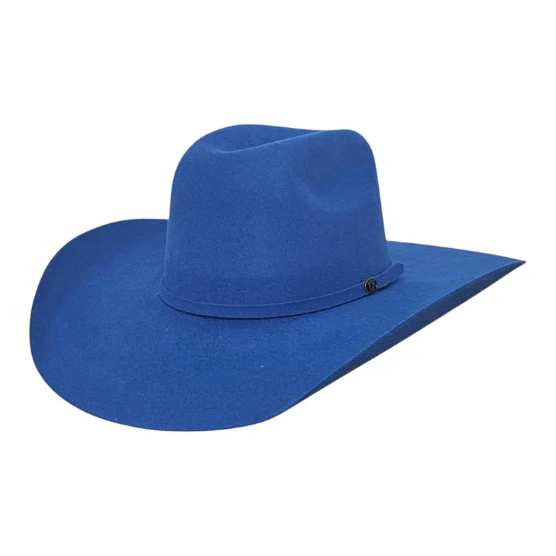 Gone Country American Royal Blue Premium 5X Wool Hat 1