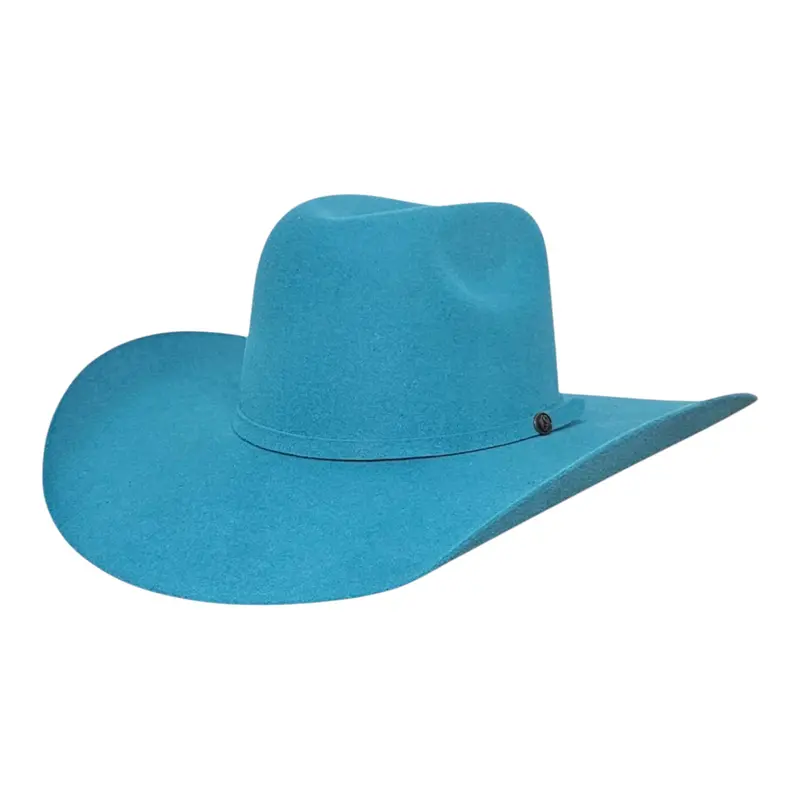 Gone Country American Turquoise Premium 5X Wool Hat 1