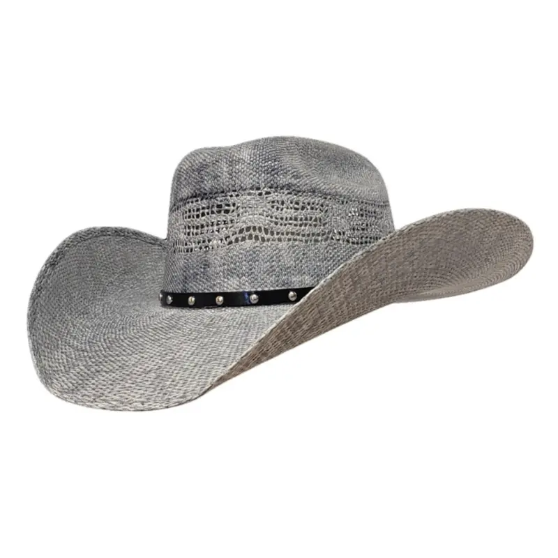 Gone Country Cheyenne Gray Bangora Straw Hat 1