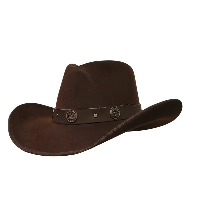 Gone Country Double Barrel Brown Cotton Western Hat 1