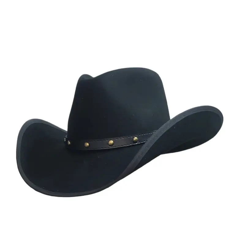 Gone Country Durango Stampede Black Premium 5X Wool Hat 1