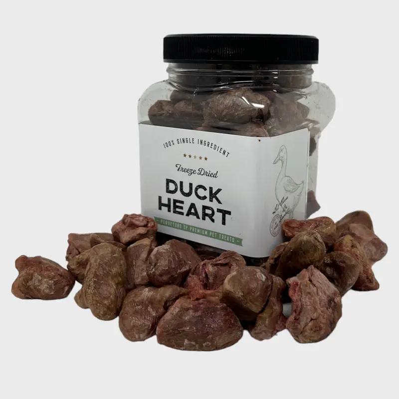 Jack’S Premium Freeze-Dried Duck Hearts – High-Protein Dog Treat 1