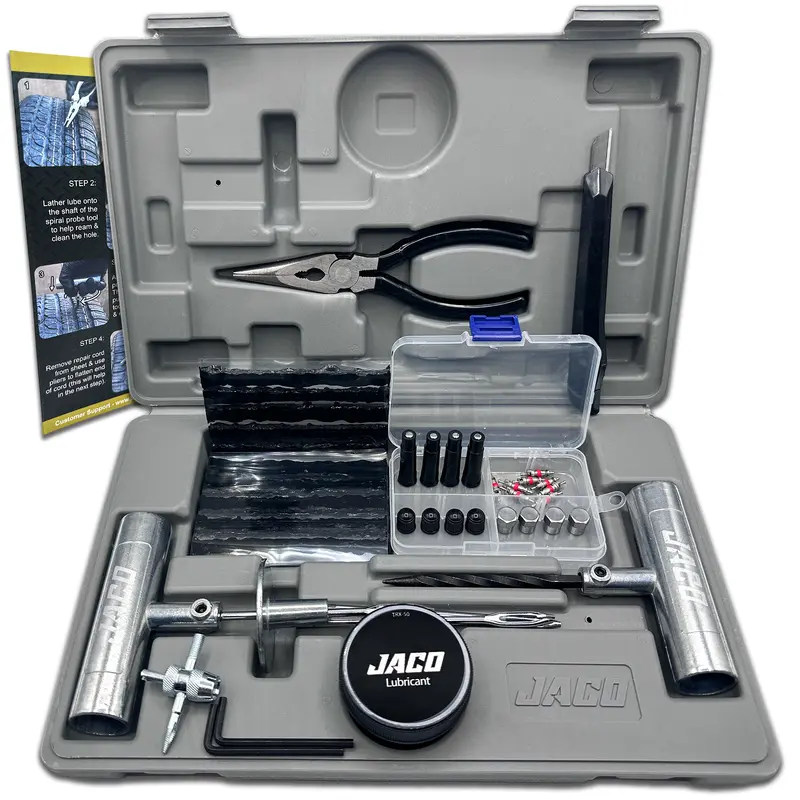Jaco Trx-50 Heavy-Duty Tire Repair Kit – 50-Piece Set 1