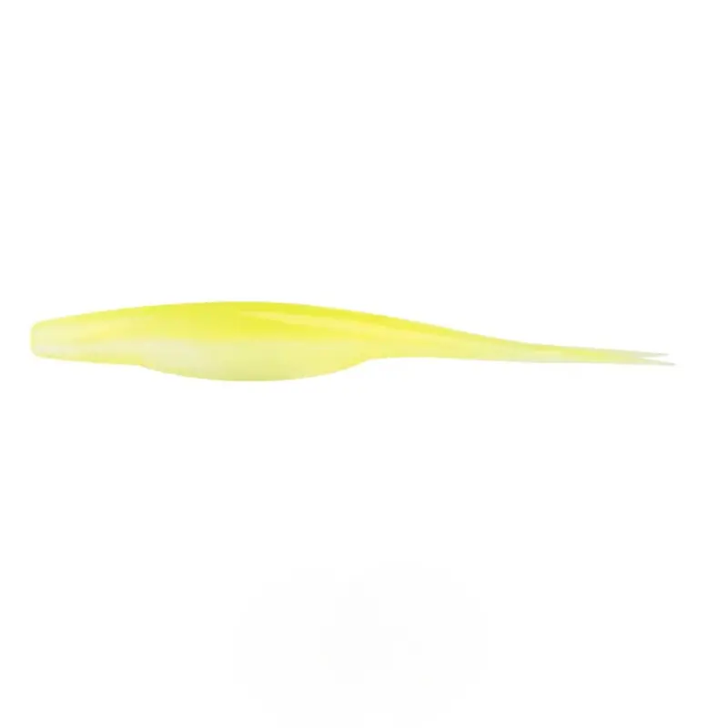 Just Lures 5-Inch Chartreuse Jerk-N-Minnow Fishing Lure 1