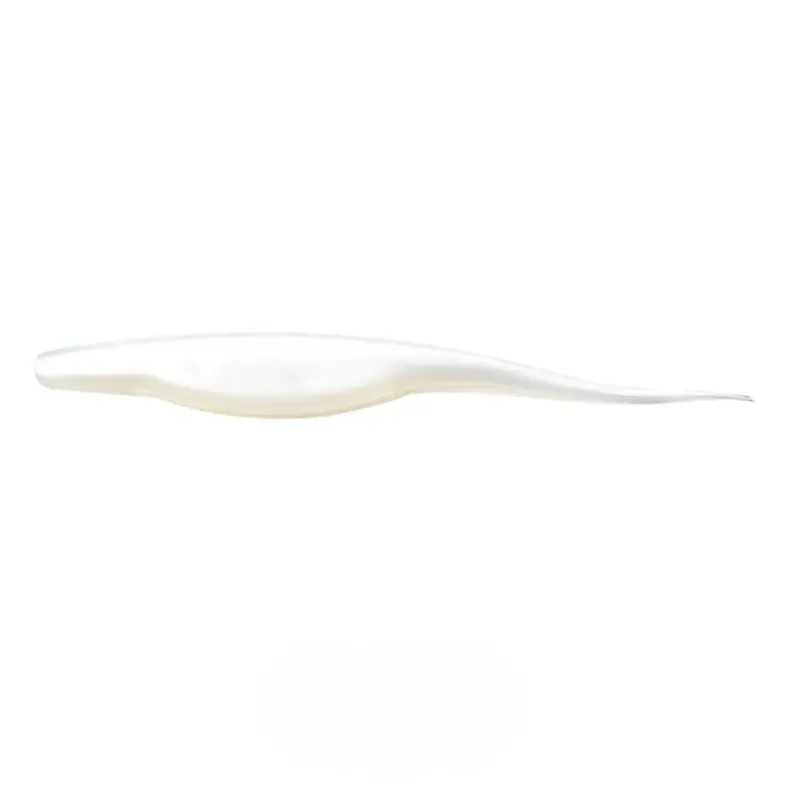 Just Lures 5-Inch Classic White Jerk-N-Minnow Lure 1