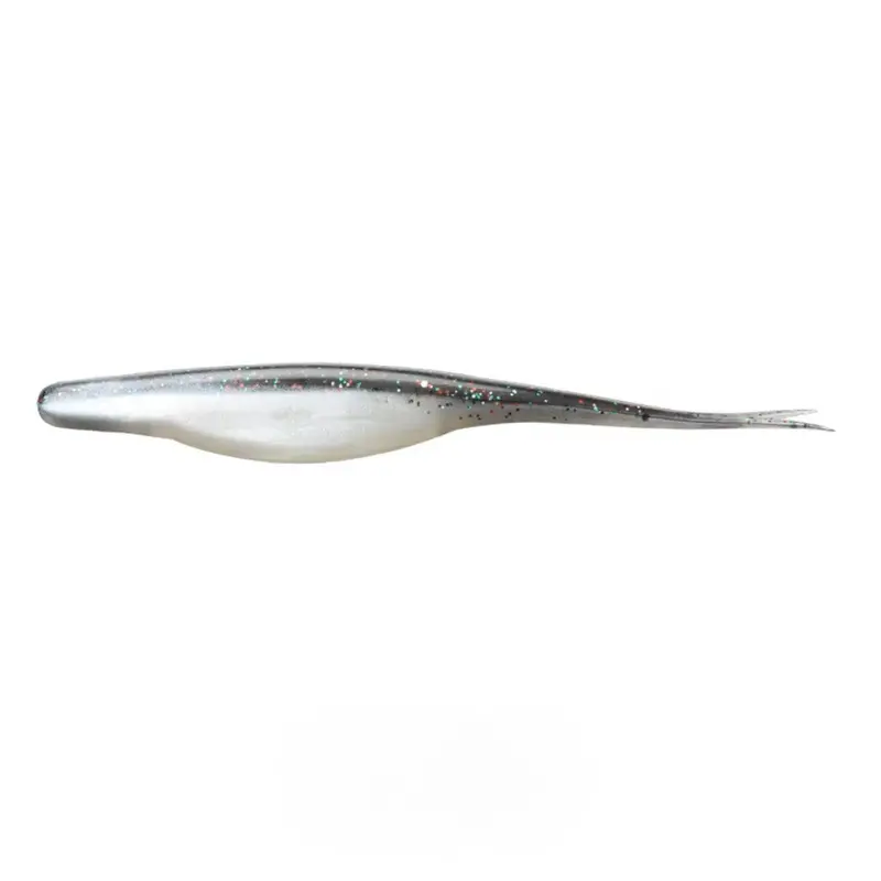 Just Lures 5-Inch Smoke-Colored Jerk-N-Minnow Fishing Lure 1