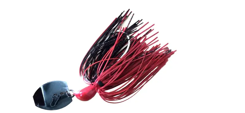Just Lures Chatter Jig – Fire Color Variant 1