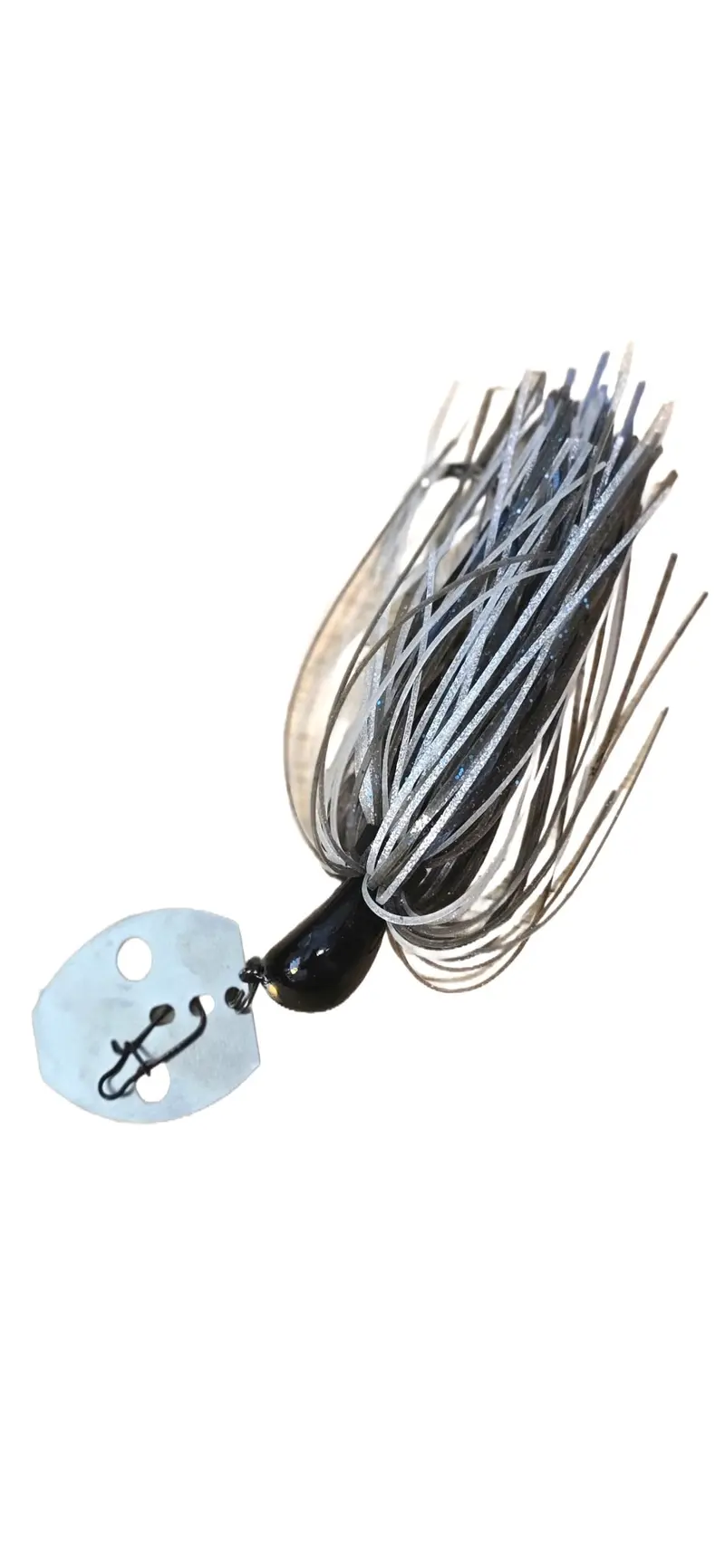Just Lures Chatter Jig – Smoke Shad 1
