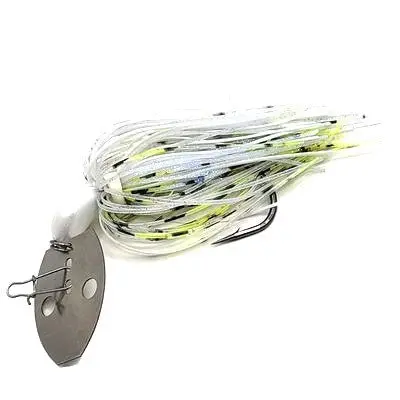Just Lures Chatter Jig – White Chartreuse Illusion 1