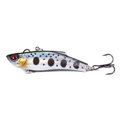 Just Lures Lipless Minnow – Chrome Dots Pattern 1