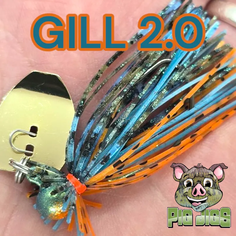 Lil Buddy Bladed Jig – 1/8 Oz Ewg Heavy Cover Jig 2