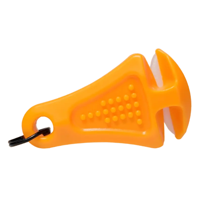 Line Cutterz Ceramic Blade Zipper Pull – Blaze Orange 1