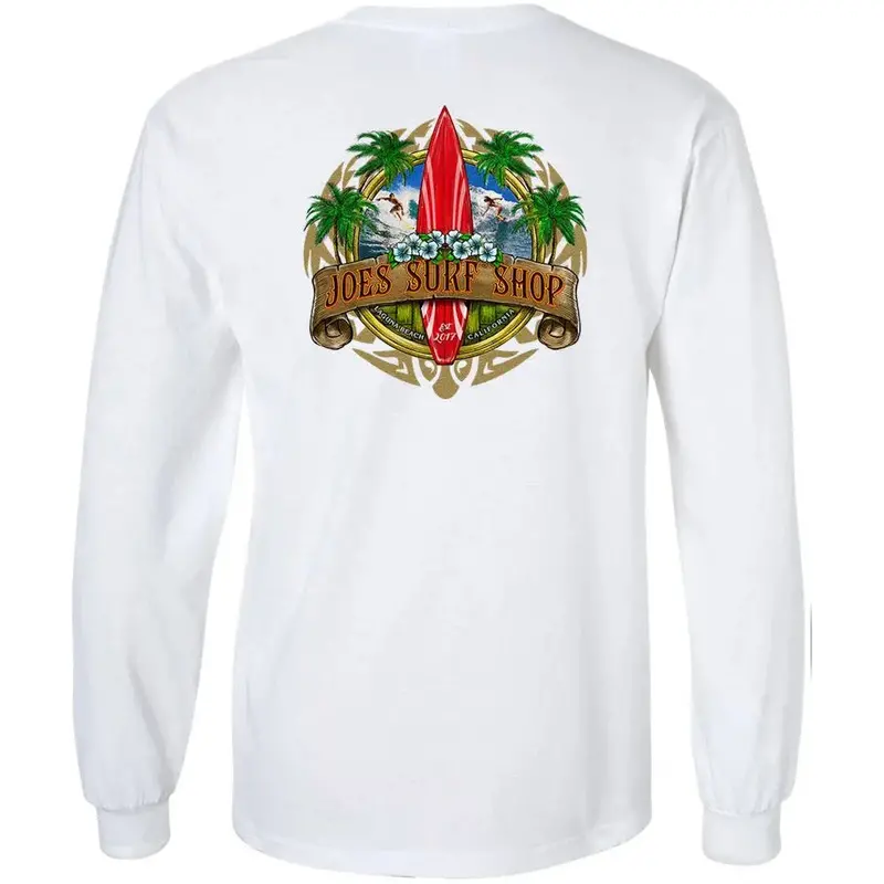 Longboard Youth Long Sleeve Surf Tee – Joe'S Surf Shop 1