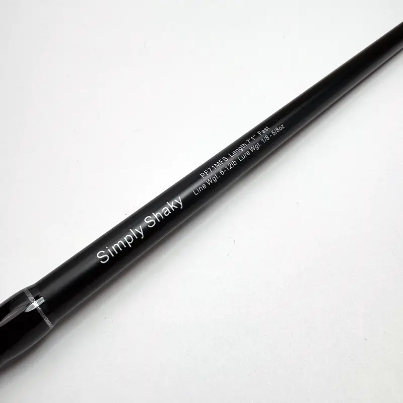 Pulse Fish Lures Simply Shaky Ultra-Sensitive Spinning Rod 1