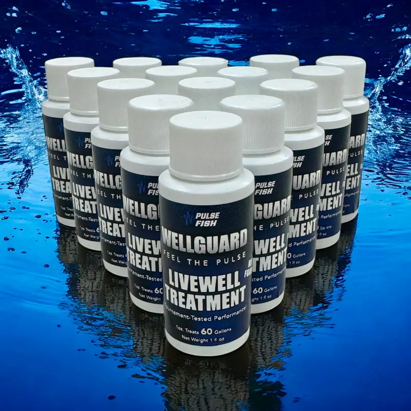 Pulse Fish Lures Wellguard Livewell Treatment – 1 Oz Premium Water Conditioner 1