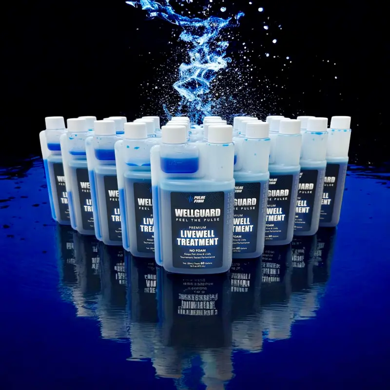 Pulse Fish Wellguard Livewell Treatment – 16 Oz Premium Water Conditioner 1