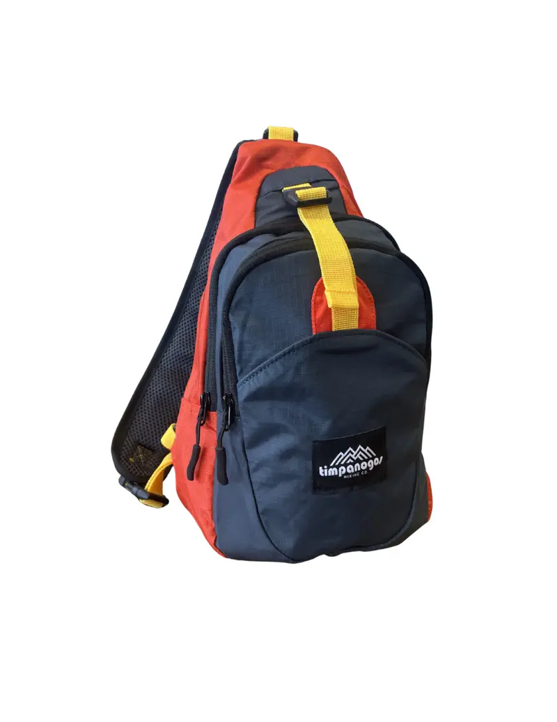 Timpanogos Crossbody Sling Bag 4L – Retro Navy Orange 1