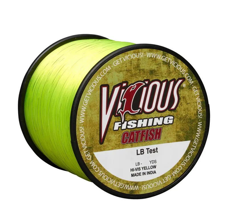 Vicious Hi-Visibility Yellow Monofilament Fishing Line – 20 Lb Test 1